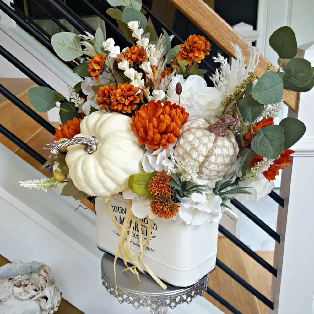 NEW! EXQUISITE Natural BOHO FARMHOUSE Fall FLORAL DECOR